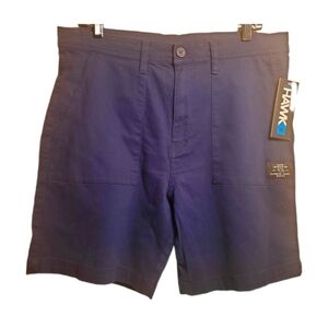 TONY HAWK Skater Shorts Navy Twill with Spandex Size 34 NWT